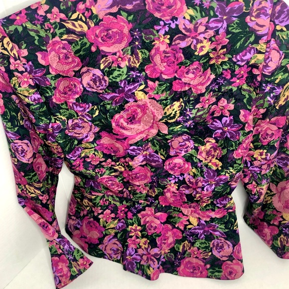 Vintage Richard Warren floral blouse - Picture 12 of 12